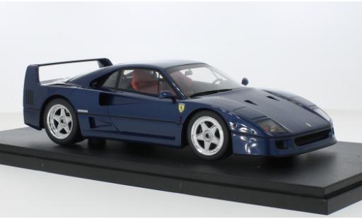 Diecast model cars Ferrari F40 1/18 GT Spirit metallise blau 1:18 Ferrari F40 1/18 GT Spirit metallise blau 1:18 diecast model cars