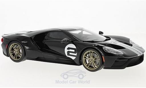 Diecast model cars Ford GT 1/18 GT Spirit black/white 2016 50th Anniversary Edition Ford GT 1/18 GT Spirit black/white 2016 50th Anniversary Edition diecast model cars