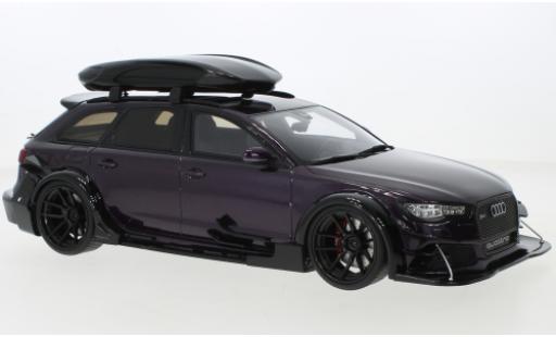Diecast model cars Audi RS6 1/18 GT Spirit Avant (C7) metallise purple Audi RS6 1/18 GT Spirit Avant (C7) metallise purple diecast model cars