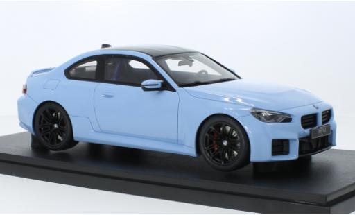 Diecast model cars Bmw M2 1/18 GT Spirit (G87) metallise blue clair 2023 Bmw M2 1/18 GT Spirit (G87) metallise blue clair 2023 diecast model cars
