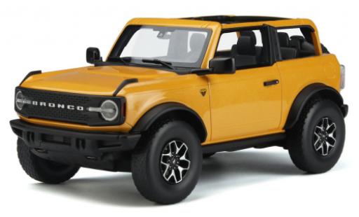 Diecast model cars Ford Bronco 1/18 GT Spirit Badlands metallise orange 2021 Ford Bronco 1/18 GT Spirit Badlands metallise orange 2021 diecast model cars