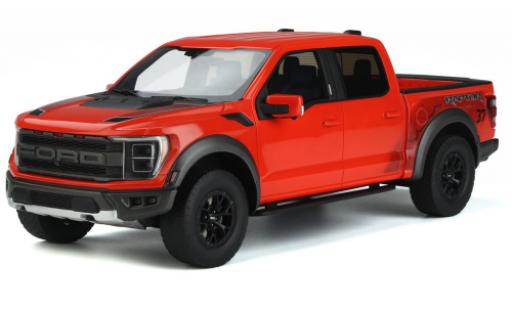 Diecast model cars Ford F-1 1/18 GT Spirit 50 Raptor metallise orange 2022 Ford F-1 1/18 GT Spirit 50 Raptor metallise orange 2022 diecast model cars