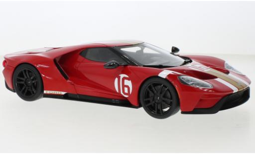 Diecast model cars Ford GT 1/18 GT Spirit Heritage Edition red 2022 Ford GT 1/18 GT Spirit Heritage Edition red 2022 diecast model cars