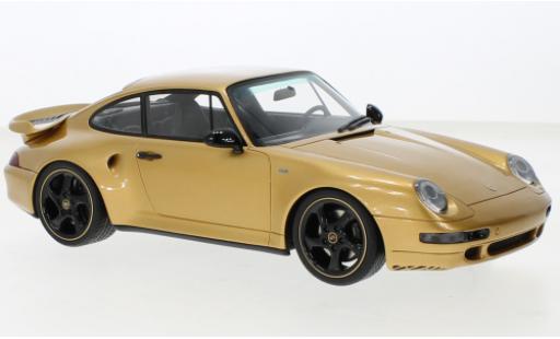 Diecast model cars Porsche 991 Turbo S 1/18 GT Spirit 911 (993) Projct Gold doré 2018 Porsche 991 Turbo S 1/18 GT Spirit 911 (993) Projct Gold doré 2018 diecast model cars