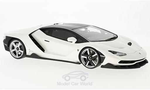 Diecast model cars Lamborghini Centenario 1/18 GT Spirit metallic white 2016 Lamborghini Centenario 1/18 GT Spirit metallic white 2016 diecast model cars