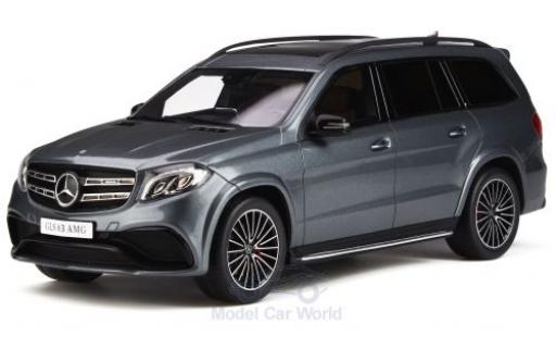 Diecast model cars Mercedes Classe S 1/18 GT Spirit AMG GLS 63 metallic grey 2016 Mercedes Classe S 1/18 GT Spirit AMG GLS 63 metallic grey 2016 diecast model cars