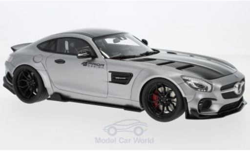 Diecast model cars Mercedes AMG GT 1/18 GT Spirit Modified by Prior Design grey/black 2015 Mercedes AMG GT 1/18 GT Spirit Modified by Prior Design grey/black 2015 diecast model cars