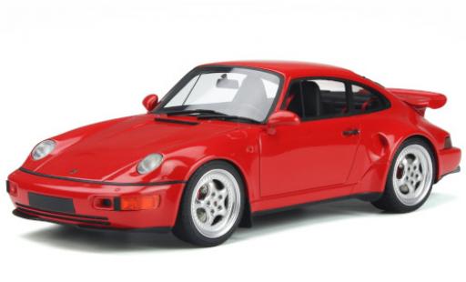 Diecast model cars Porsche 964 Turbo 1/18 GT Spirit 911 () Turbo S Flachbau red 1994 Porsche 964 Turbo 1/18 GT Spirit 911 () Turbo S Flachbau red 1994 diecast model cars