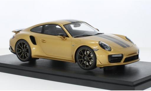 Diecast model cars Porsche 991 Turbo S 1/18 GT Spirit 911 (.2) gold 2018 1:18 Porsche 991 Turbo S 1/18 GT Spirit 911 (.2) gold 2018 1:18 diecast model cars