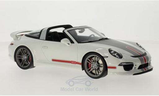 Diecast model cars Porsche 991 Targa 1/18 GT Spirit 911 () Targa by Techart white/Dekor Porsche 991 Targa 1/18 GT Spirit 911 () Targa by Techart white/Dekor diecast model cars
