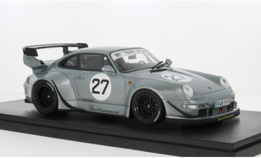 Porsche 993 RWB 1/18 GT Spirit 911  silber 2024 1:18 diecast model cars
