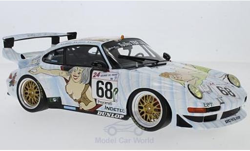 Diecast model cars Porsche 996 GT2 1/18 GT Spirit 911 GT2 No.68 Elf Haberthur Racing 24h Le Mans 1998 E.Graham/H.Poulain/J-P.Maury-Laribiere Porsche 996 GT2 1/18 GT Spirit 911 GT2 No.68 Elf Haberthur Racing 24h Le Mans 1998 E.Graham/H.Poulain/J-P.Maury-Laribiere diecast model cars