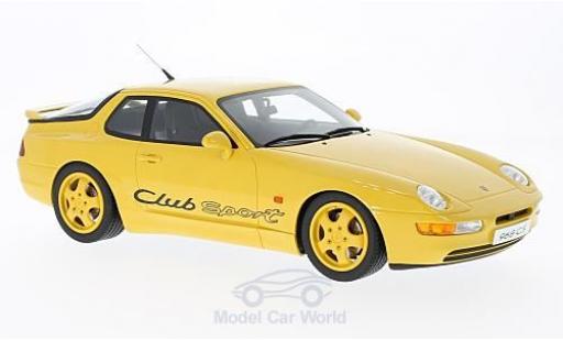 Diecast model cars Porsche 968 1/18 GT Spirit Club Sport yellow Porsche 968 1/18 GT Spirit Club Sport yellow diecast model cars