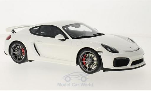 Diecast model cars Porsche Cayman GT4 1/18 GT Spirit GT4 white Porsche Cayman GT4 1/18 GT Spirit GT4 white diecast model cars