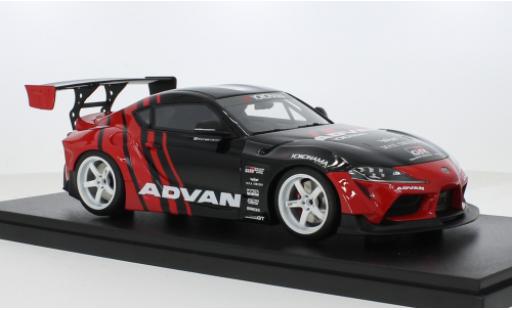 Diecast model cars Toyota Supra 1/18 GT Spirit GR by Advan schwarz/rot 2020 1:18 Toyota Supra 1/18 GT Spirit GR by Advan schwarz/rot 2020 1:18 diecast model cars