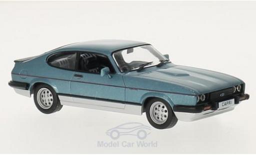 Diecast model cars Ford Capri 1/43 GTI Collection MKIII 2.8 Injection metallic blue/grey 1982 Ford Capri 1/43 GTI Collection MKIII 2.8 Injection metallic blue/grey 1982 diecast model cars