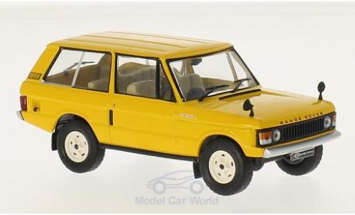 Diecast model cars Land Rover Range Rover 1/18 GTI Collection 3.5 yellow RHD 1970 Land Rover Range Rover 1/18 GTI Collection 3.5 yellow RHD 1970 diecast model cars