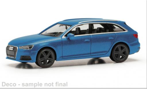 Audi A4 1/87 Herpa Avant blau 1:87 diecast model cars