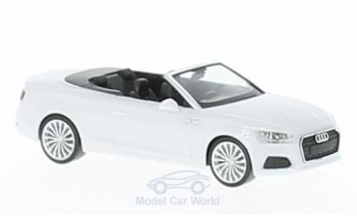 Audi A5 1/87 Herpa Cabrio white diecast model cars