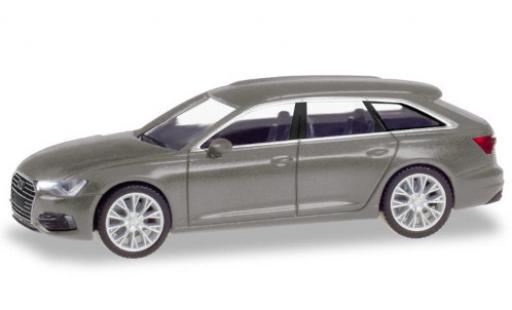 Audi A6 1/87 Herpa Avant metallic grey diecast model cars