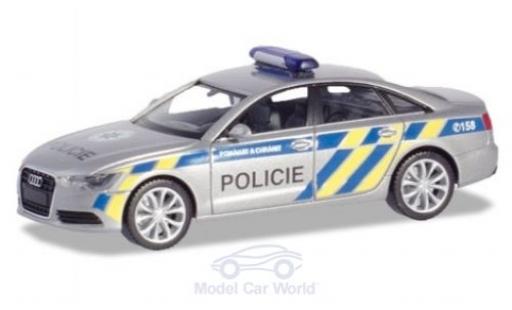 Audi A6 1/87 Herpa Polizei Prag diecast model cars