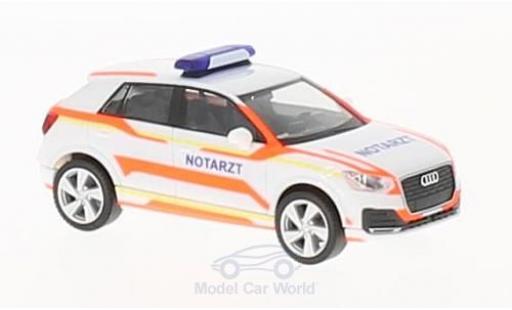 Audi Q2 1/87 Herpa Notarzt diecast model cars