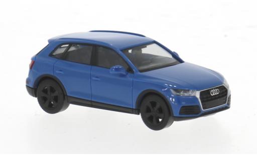 Audi Q5 1/87 Herpa blau 1:87 diecast model cars