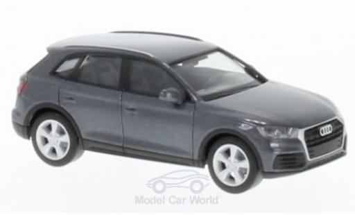 Audi Q5 1/87 Herpa metallic grey diecast model cars