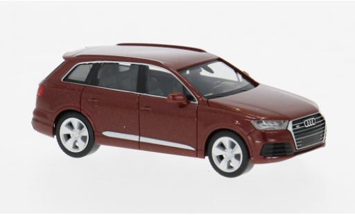 Audi Q7 1/87 Herpa rot 1:87 diecast model cars