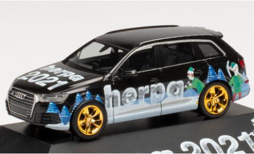 Audi Q7 1/87 Herpa Weihnachtsmodell 2021 diecast model cars