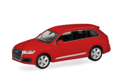 Audi Q7 1/87 Herpa rot 1:87 diecast model cars