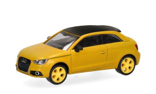 Audi S1 1/87 Herpa gelb 1:87 diecast model cars