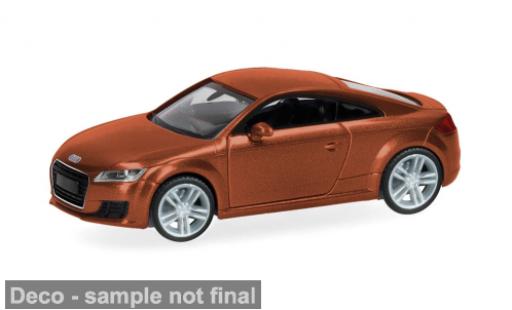Audi TT 1/87 Herpa Coupe bronze 2014 1:87 diecast model cars