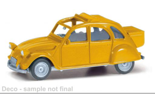 Diecast model cars Citroen 2CV 1/87 Herpa 2 CV gelb 1:87 Citroen 2CV 1/87 Herpa 2 CV gelb 1:87 diecast model cars