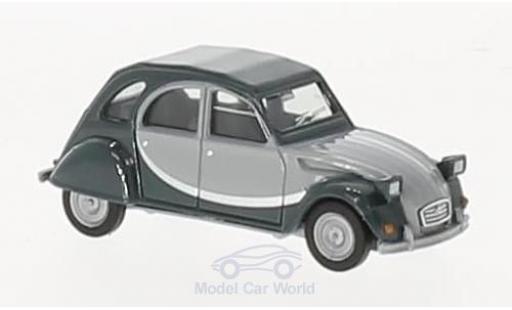 Diecast model cars Citroen 2CV 1/87 Herpa Charleston grey/grey Citroen 2CV 1/87 Herpa Charleston grey/grey diecast model cars