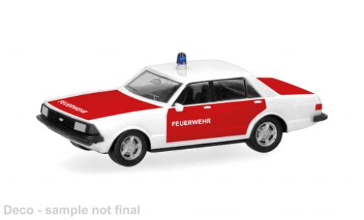 Diecast model cars Ford Granada 1/87 Herpa weiss/rot Feuerwehr 1:87 Ford Granada 1/87 Herpa weiss/rot Feuerwehr 1:87 diecast model cars