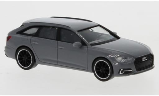 Audi A6 1/87 Herpa Avant (C8) grey diecast model cars