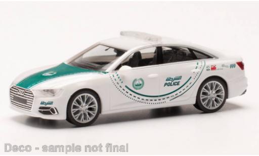 Audi A6 1/87 Herpa Dubai Police diecast model cars