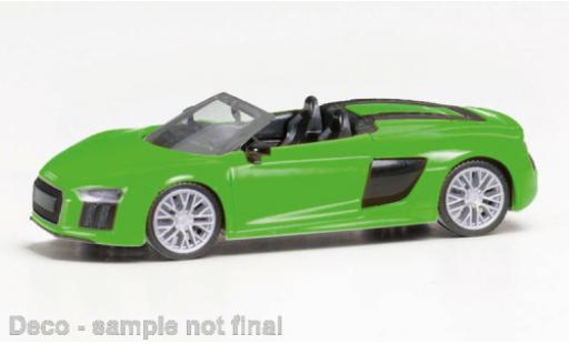 Diecast model cars Audi R8 1/87 Herpa V10 Spyder la chaux Audi R8 1/87 Herpa V10 Spyder la chaux diecast model cars