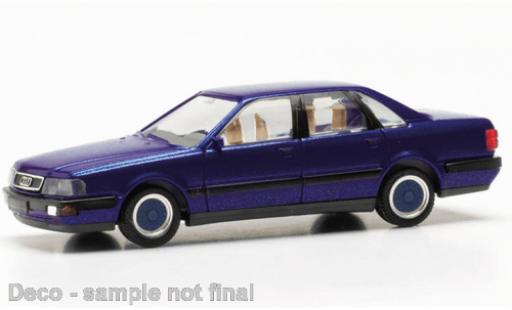 Audi V8 1/87 Herpa metallise blue diecast model cars