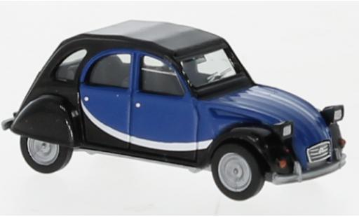 Diecast model cars Citroen 2CV 1/87 Herpa Charleston blue/black Citroen 2CV 1/87 Herpa Charleston blue/black diecast model cars
