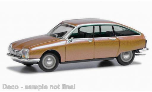 Citroen GS 1/87 Herpa metallise beige diecast model cars