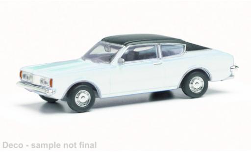 Ford Taunus 1/87 Herpa TC I Coupe white/black diecast model cars