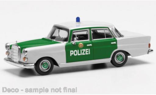 Diecast model cars Mercedes 200 1/87 Herpa (W110) police Hamburg Mercedes 200 1/87 Herpa (W110) police Hamburg diecast model cars