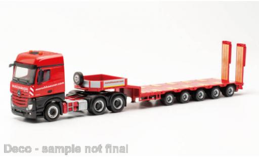 Mercedes Actros 1/87 Herpa Bigspace 6x4 Morschhäuser diecast model cars