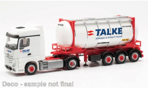 Mercedes Actros 1/87 Herpa Bigspace Talke 2018 diecast model cars