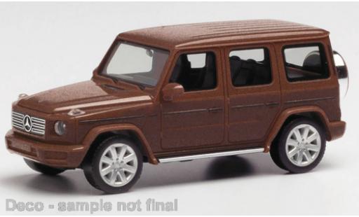 Mercedes Classe G 1/87 Herpa G-classe metallise brun diecast model cars