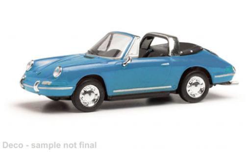 Diecast model cars Porsche 911 1/87 Herpa Targa blue clair Porsche 911 1/87 Herpa Targa blue clair diecast model cars