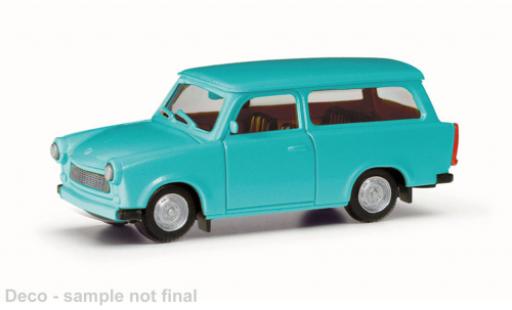 Diecast model cars Trabant 601 1/87 Herpa Universal turquoise clair Trabant 601 1/87 Herpa Universal turquoise clair diecast model cars