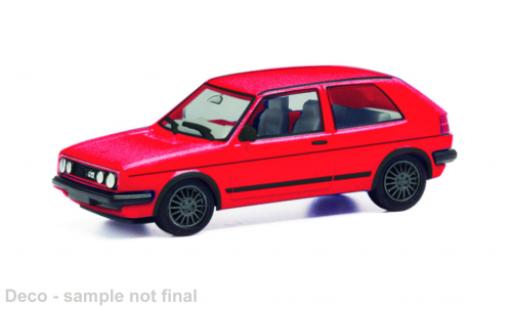 Diecast model cars Volkswagen Golf 1/87 Herpa II GTI metallise red Volkswagen Golf 1/87 Herpa II GTI metallise red diecast model cars
